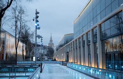 Каток в Лужниках