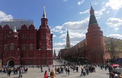 Москва: современность и история