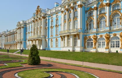 Пушкин (Екатерининский дворец + Янтарная комната)